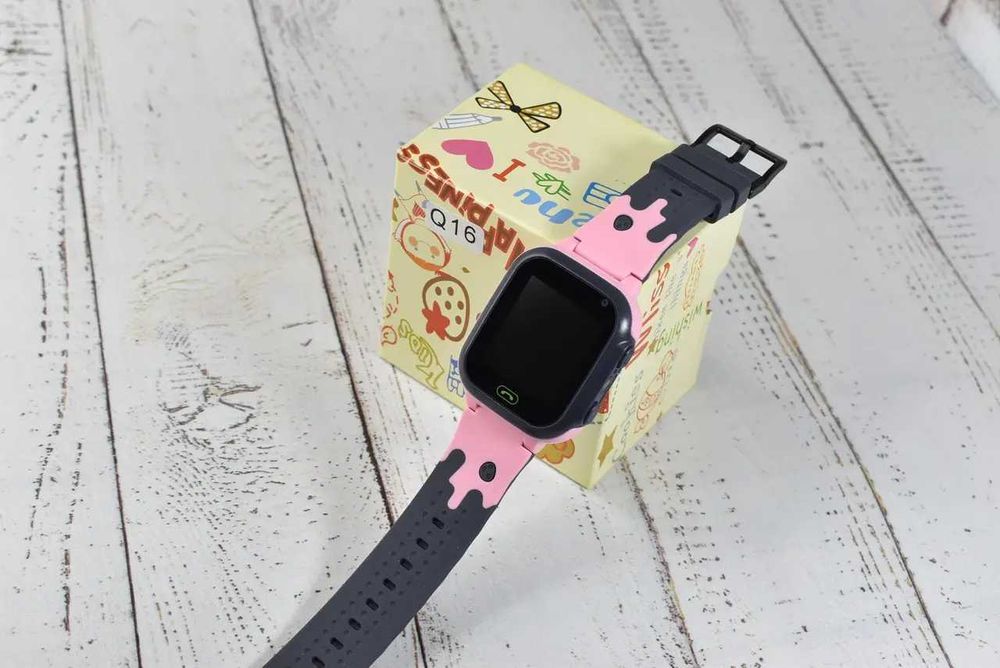 Дитячий годинник Smart Baby Watch Q16 Рожевий