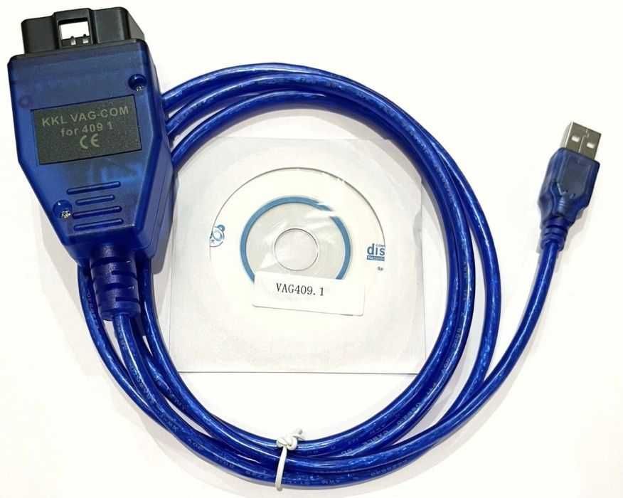 VAG-COM 409.1 KKL чип CH340 диагностический адаптер сканер OBD2 USB