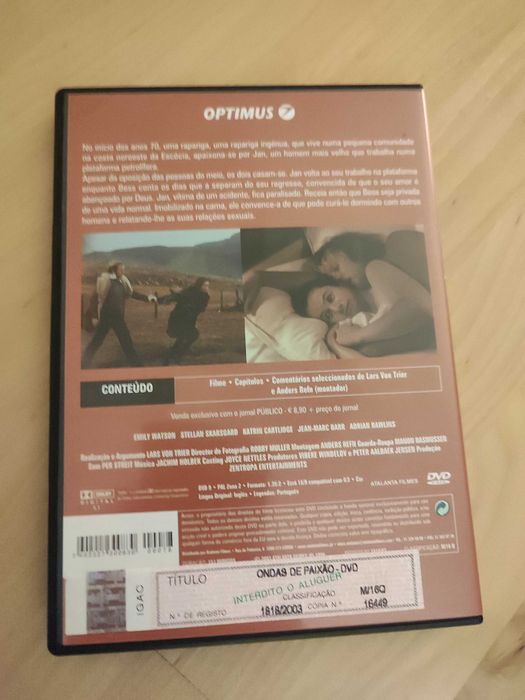 Ondas de Paixão DVD