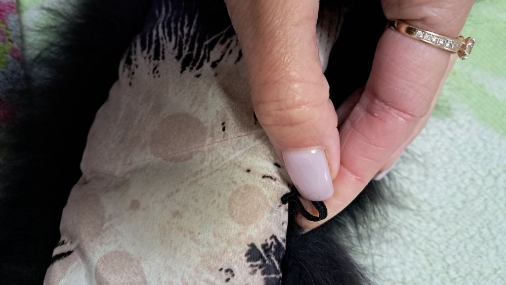 Хутро натуральне 70 см/ єнот/ комір на куртку