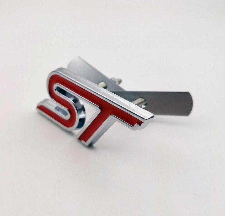 Nowy znaczek ST emblemat na przedni grill logo przykręcany dostępny również samoprzylepny