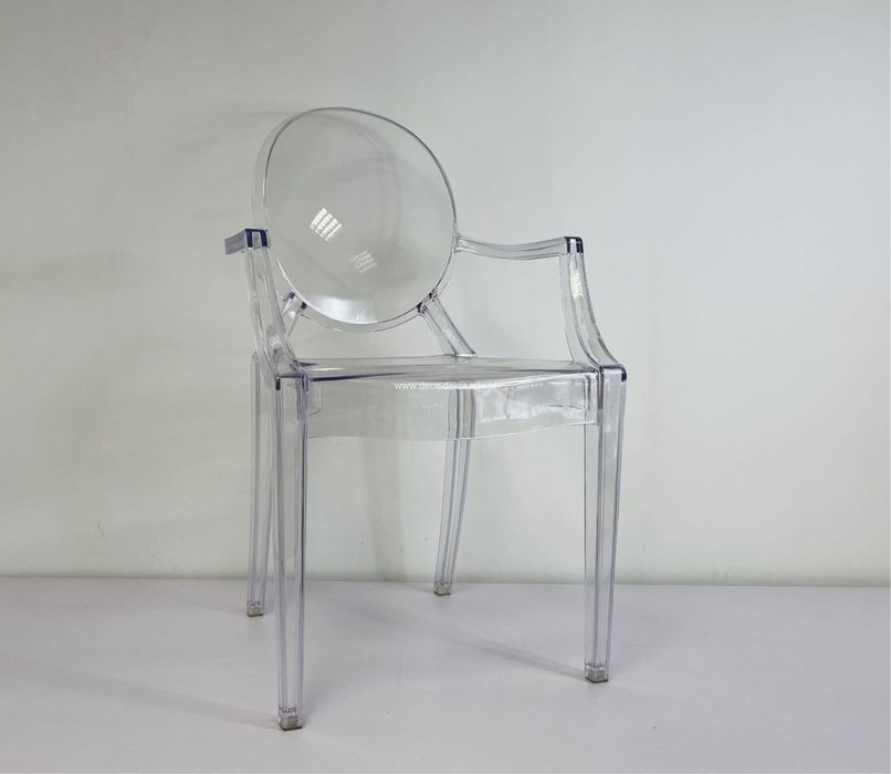 Krzesło transparentne ghost