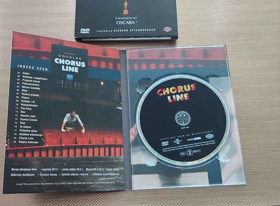 Chorus Line film DVD