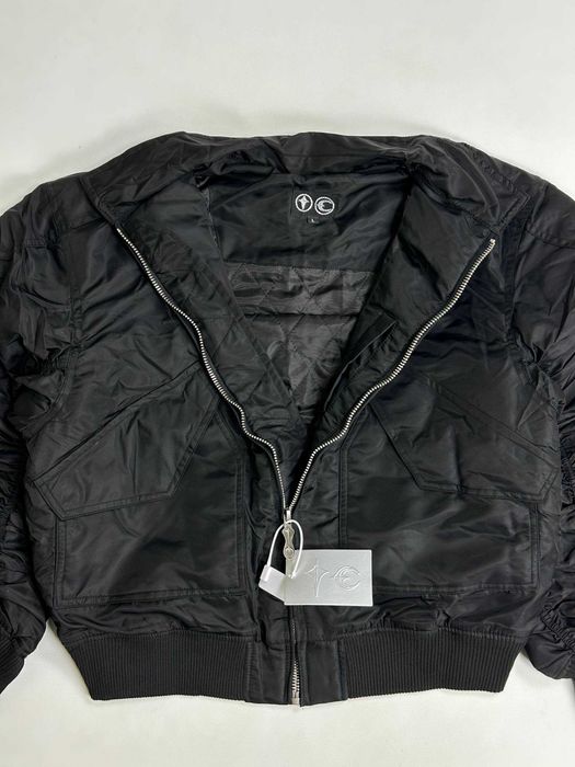 Бомбер Thug Club zip Bomber black куртка зіпка курточка черная S M L