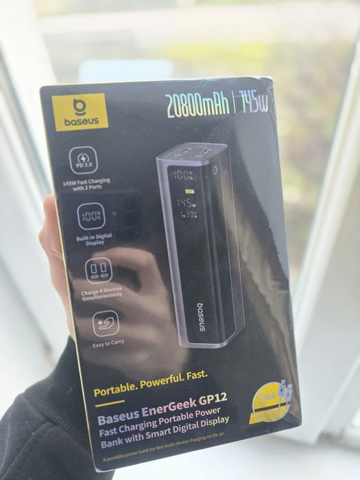 Baseus EnerGeek 20800mAh 145W (P10082109813-00) чорний