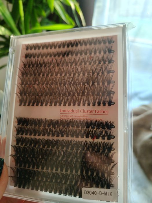 Zestaw rzęsy bondingowe 280szt