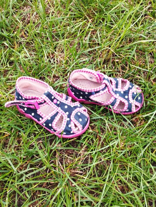 Buciki dziewczęce przedszkolne rozmiar 21