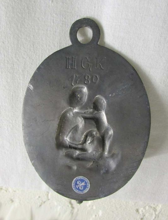 Suporte de vela religioso