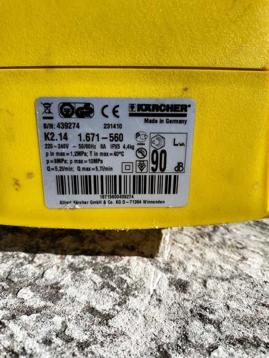 Продам мінімийку Kärcher K 2.14