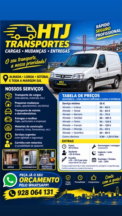 Precisa transportar algo ! Agende seu horario