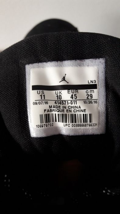 Buty Air Jordan 13 Retro "Black Cat" rozmiar EUR 45