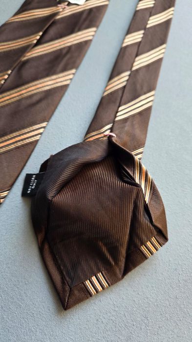 Krawat jedwabny LUIGI BORRELLI