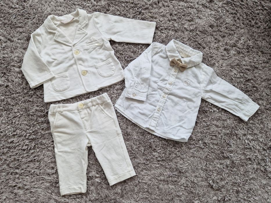 Ubranie do chrztu r. 65 cm Mayoral