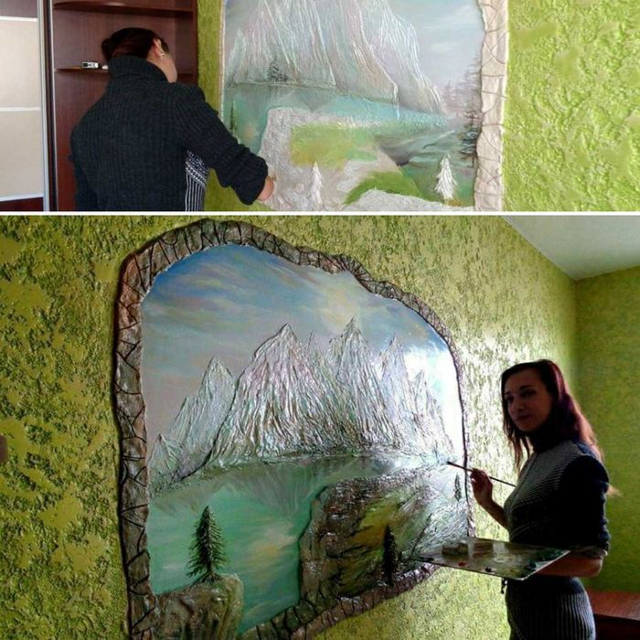 Роспись стен. Картины маслом