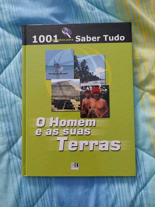 O Homem e as Suas Terras - 1001 Respostas para Saber Tudo, Livro didático (6-10 anos)