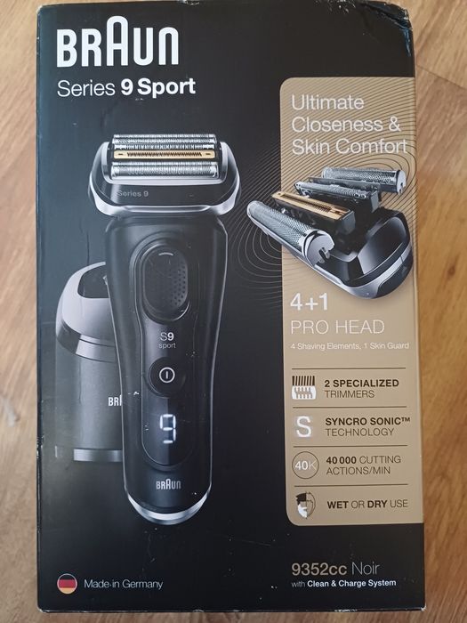 Бритва Braun Series 9 Sport
9352сс
