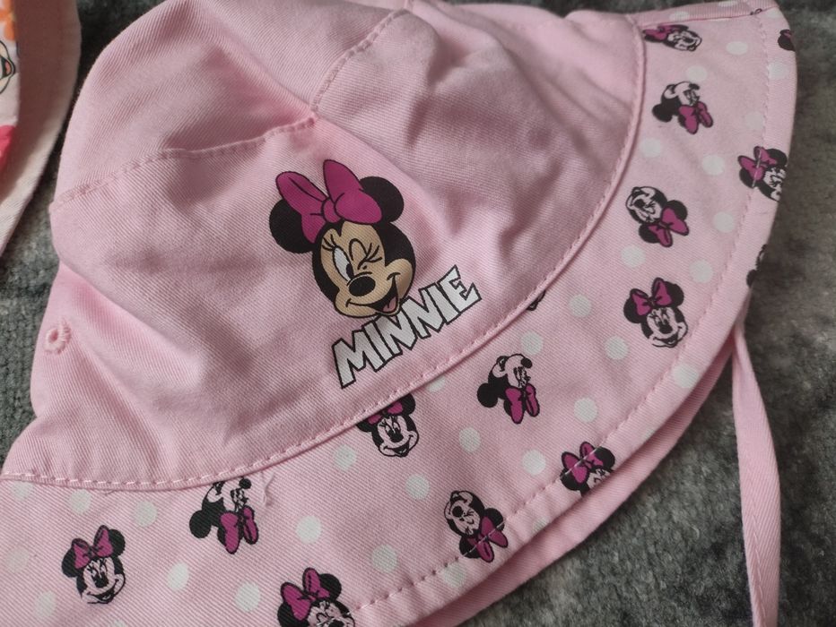 Dwa kapelusze Minnie Mouse myszka
