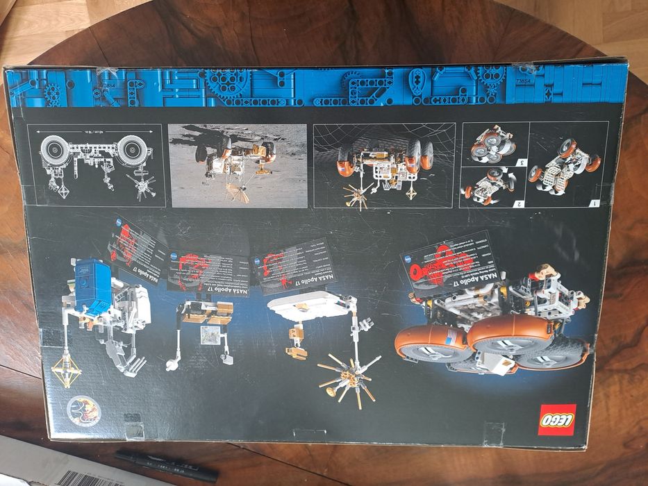 Lego 42182 NASA Apollo Lunar Roving Vehicle - LRV -  złożone raz