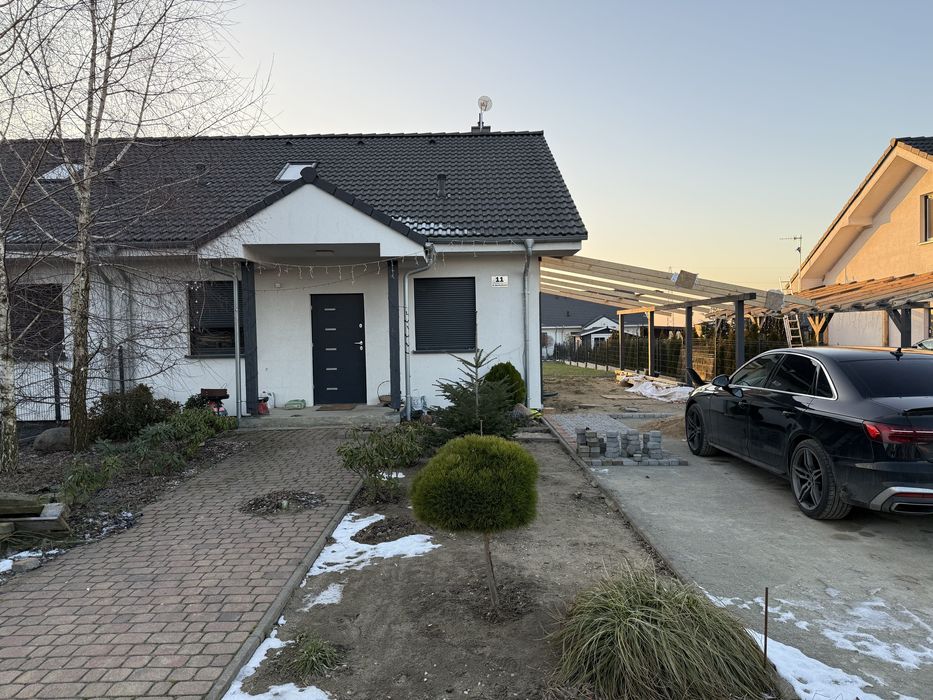 Dom jednorodzinny w zabudowie bliźniaczej