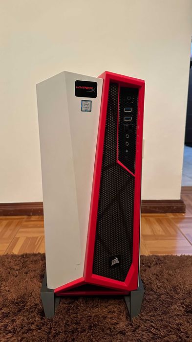 Caixa Corsair SPEC-ALPHA + Motherboard ASUS PRIME B550M + Fonte Corsair CX550