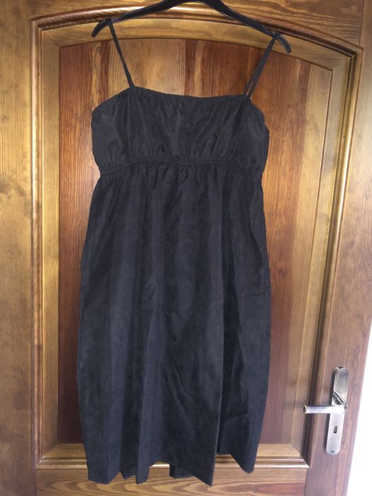 Sukienka na ramiączkach czarna lola may