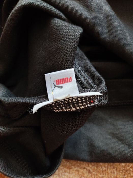 Nowy czarny bezrękawnik T-shirt Puma rozm S