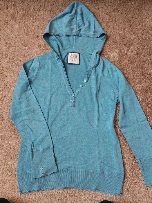 Bluza sweterkowa z kapturem