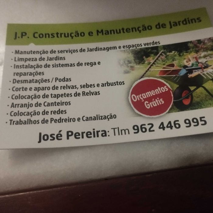 Serviços de jardinagem