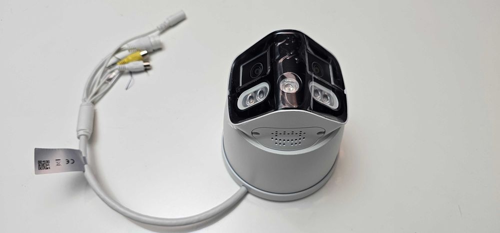 BCS-LPEIP2x4FCR2L2-Ai1 - nowa kamera kopułkowa 180 stopni