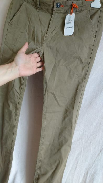 Spodnie męskie klasyczne na codzień  32/30 Chinosy Westace