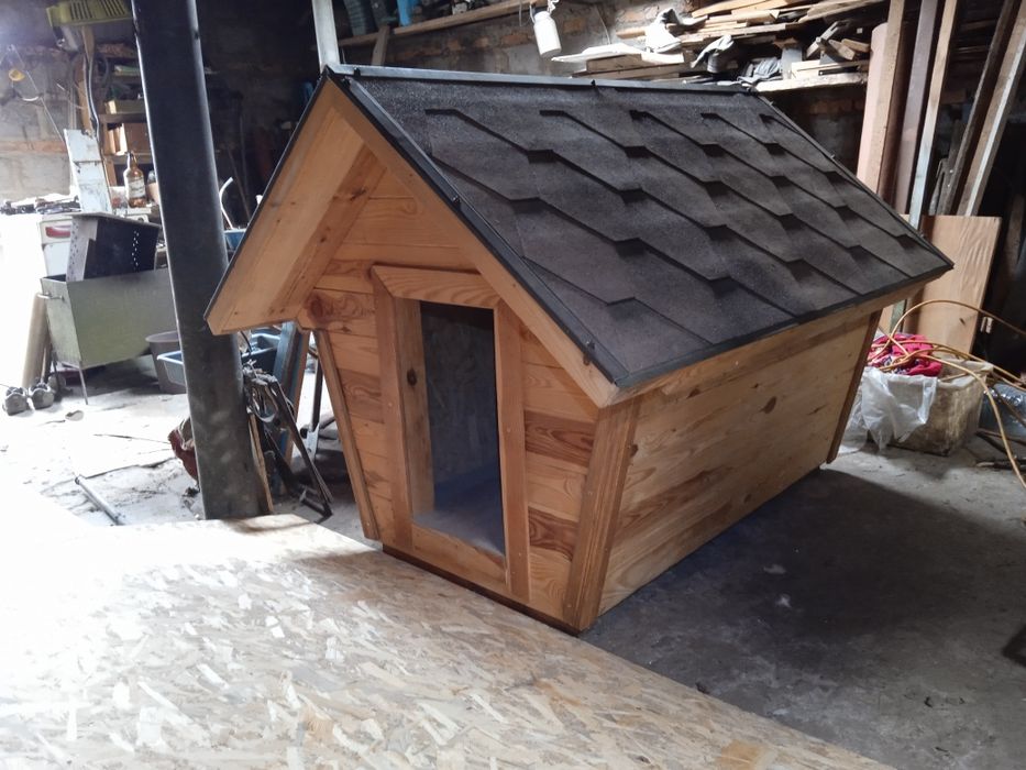 Утеплена домівка для собаки 4000