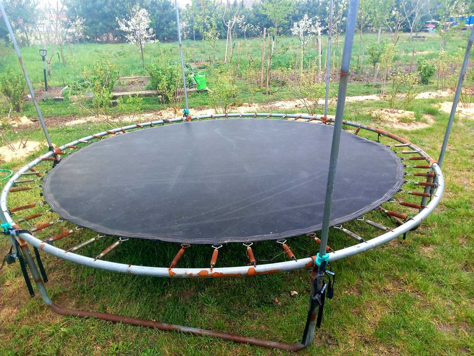 Trampolina bez siatki,  średnica 3m
