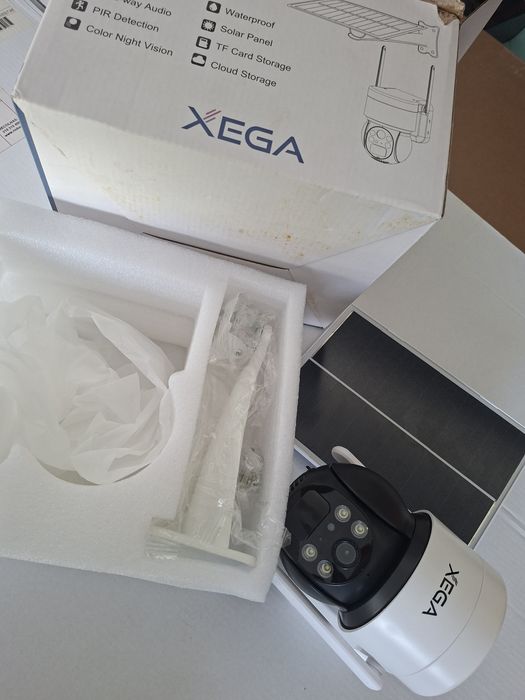 Câmara de segurança Xega XG-03 4G LTE , solar, IP66