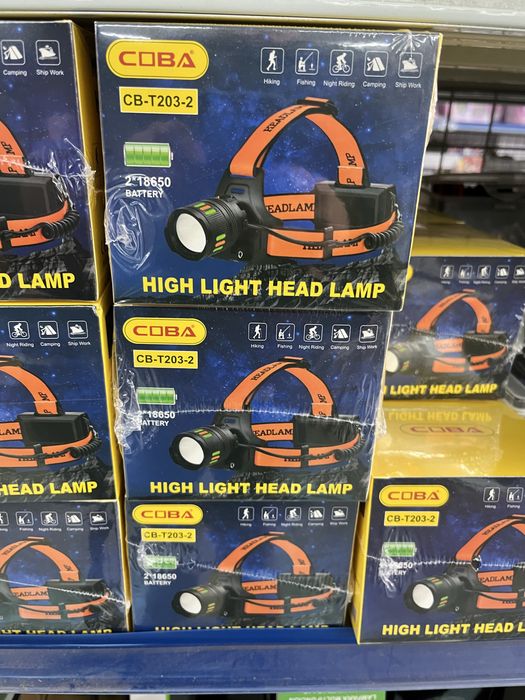 Lanterna de cabeça led ultra potente