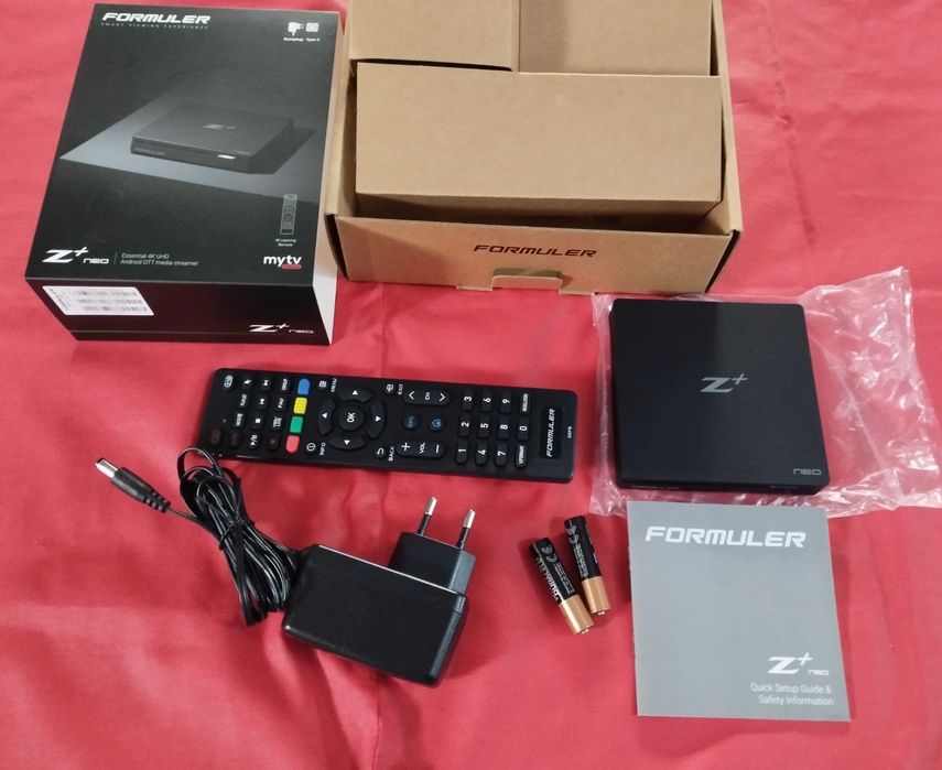 Box Formuler Z+NEO - Android 4K, como nova