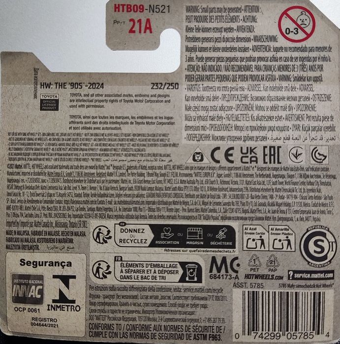 Hot Wheels Toyota Supra, metallic green