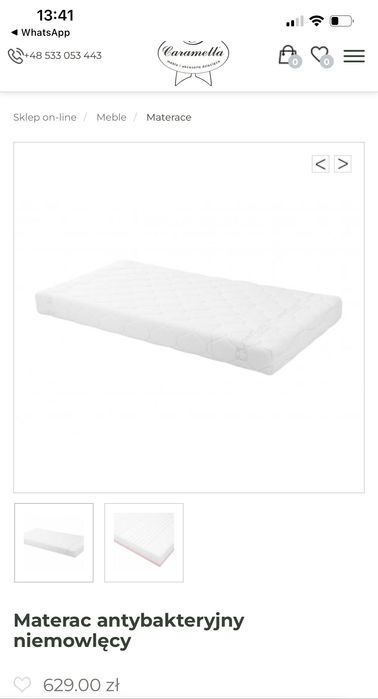 Łóżko dziecięce 70x140