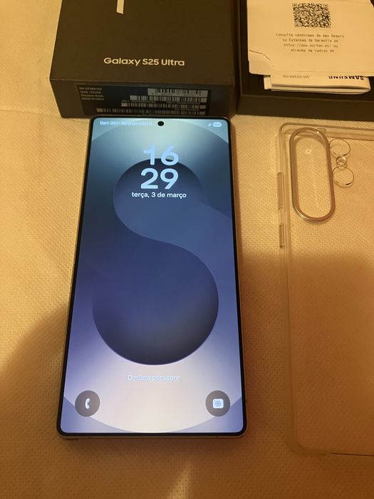 Samsung S25 Ultra 256gb com factura e garantia