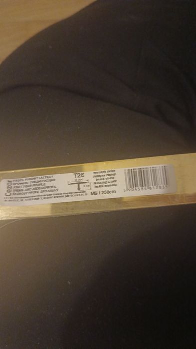 Złote listwy fugowe