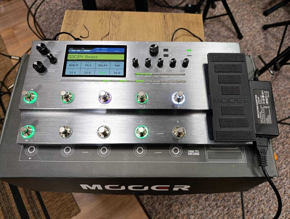 Mooer GE 300 - Amp Modelling, Synth & Multi efekt gitarowy