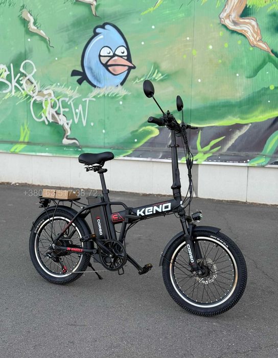 Електровелосипед Corso «Keno» 20" рама алюмінієва