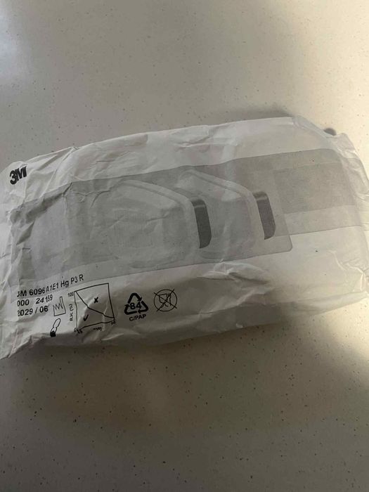 3M 6096A1E1HgP3R  filtry pochłaniacz komplet 2 szt