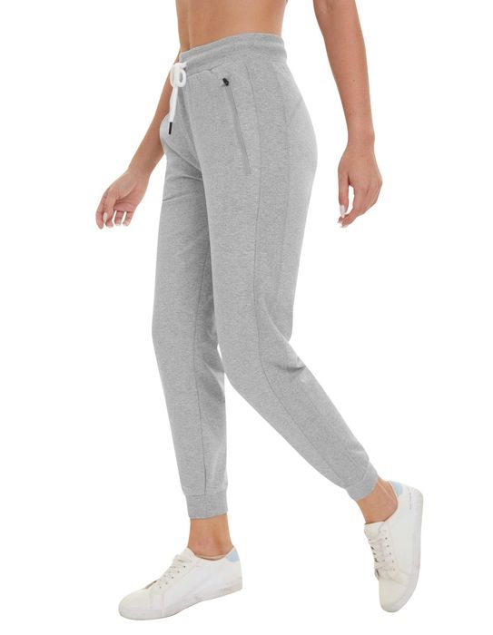 Nowe damskie spodnie dresowe / bawełniane / szare !XXL! 922!