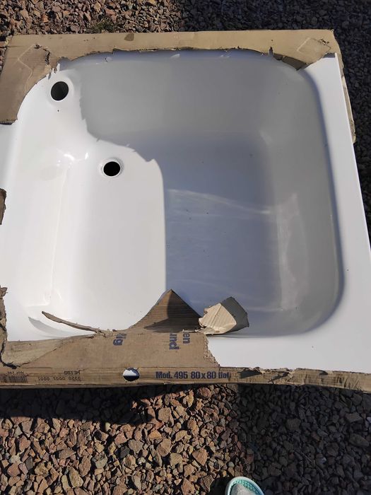 Brodzik wysoki 40x80x80