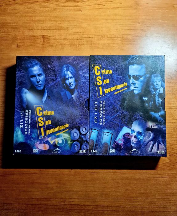 CSI - Crime Sob Investigação / CSI Las Vegas | Temporada 1 | 6 dvds