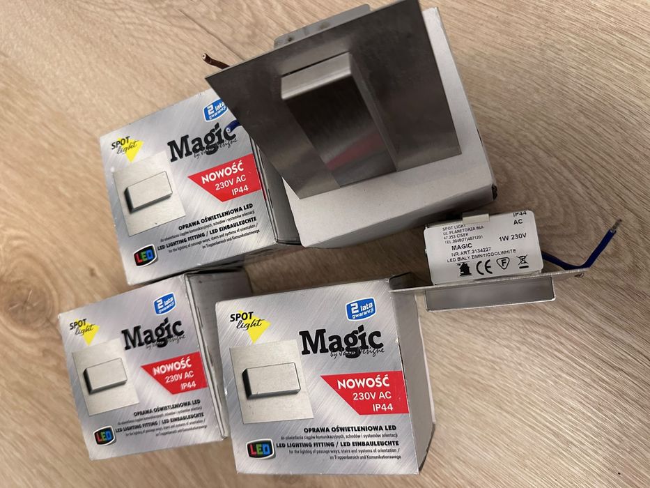 Oprawa Led do schodów Magic Spot- Light 5 sztuk