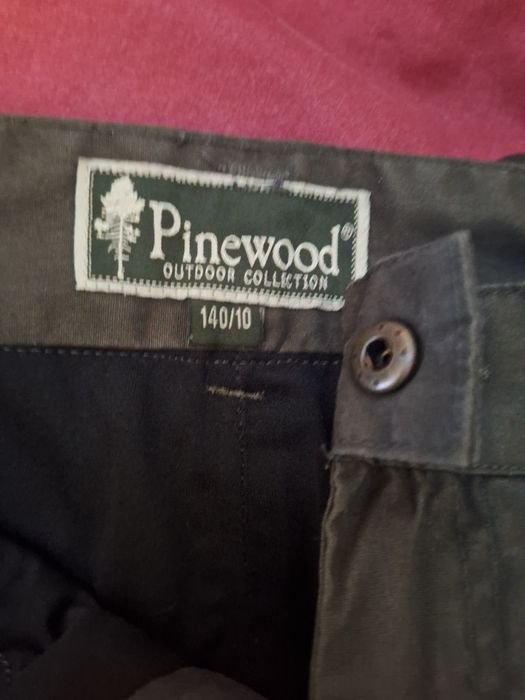Spodnie ocieplane Pinewood 140  plus buty trekingowe 36