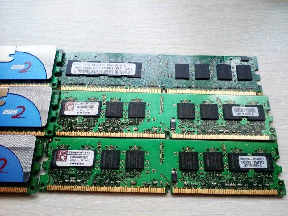 Память для ПК DDR2 1GB РС2 (Kingston, Samsung)