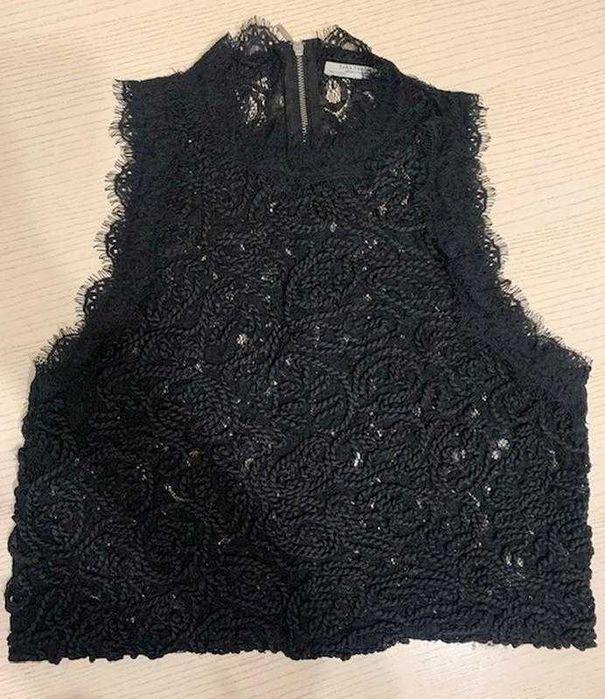 Ажурный  женский топ ZARA