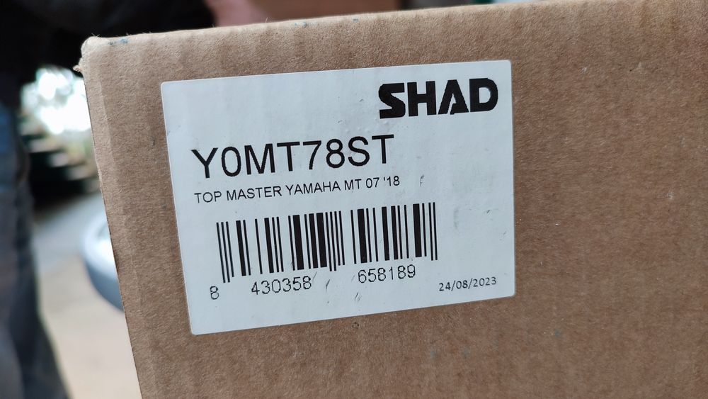 Kit Fixação Top Case MT 07 SHAD Y0MT78ST